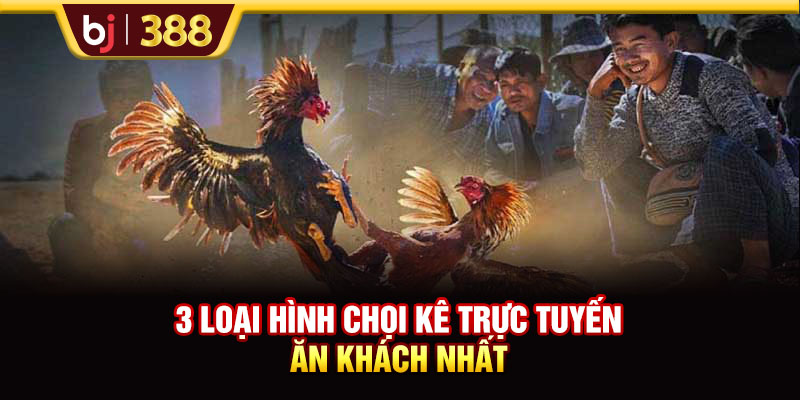 Trải Nghiệm SV388 Đấu Gà Trực Tuyến Đặc Sắc Hàng Đầu 4 https://m-bj388.com 3 loại hình chọi kê trực tuyến ăn khách nhất