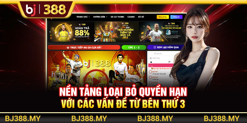 Chính Sách Miễn Trừ Trách Nhiệm Cụ Thể Tại BJ388 3 https://m-bj388.com Nền tảng loại bỏ quyền hạn với các vấn đề từ bên thứ 3